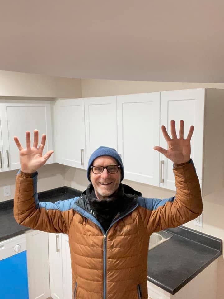 Rene Masse on site at a property